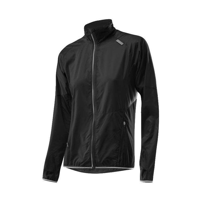 Vrouwen jas Löffler Windshell ultralight zwart Vrouwen jas Löffler Windshell ultralight zwart